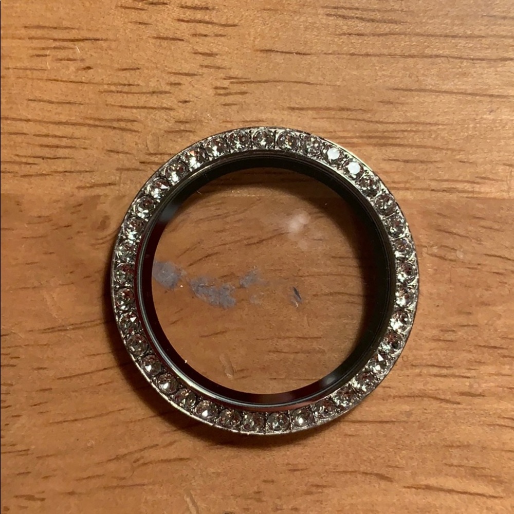 Origami Owl Large Silver Locket Face - Picture 3 of 3